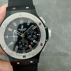 HB Factory Hublot Big Bang 301.CK.1140.RX 44mm Steel Rubber Strap Black Dial 6 91567dd2 f86f 4ad5 b9d6 498643eef2ed Clean Factory Watch
