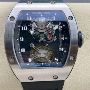 YS Factory Richard Mille RM001 43mm Titanium Rubber Strap Skeletonized Dial 22 923e045d 972f 4c86 b5d9 790c581a8dd7 Clean Factory Watch
