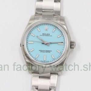EW Factory Rolex Oyster Perpetual 31 277200-0007 31mm Full 904L Sky Blue Dial 12 a7ea487e 52f7 4b37 8e6d bc81b9644e41 Clean Factory Watch