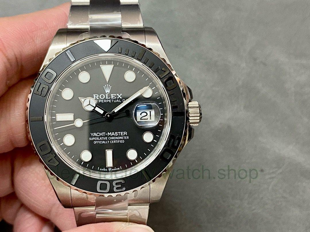 EW Factory Rolex Yacht-Master 42 226627 42mm Full Titanium Black Dial 1 a8c04e80 1853 456a 981d 9d7c3238be8b Clean Factory Watch