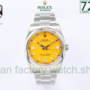 EW Factory Rolex Oyster Perpetual 36 126000-0004 36mm Full 904L Yellow Dial 24 acbc2b99 8082 49f2 b94f 7120d5c4b95f Clean Factory Watch