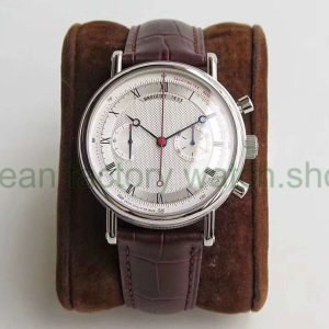 TW Factory Breguet Classique 5287BB/12/9ZU 42.5mm Steel Leather Strap Silver Dial 3 afc34954 8bb9 4bbe 8426 7bf6368e114e Clean Factory Watch