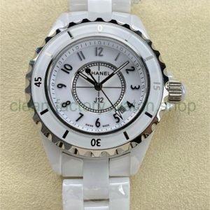 TW Factory Chanel Quartz J12 H0968 33mm Full White Ceramic Arabic Numerals White Dial 3 b55998c5 6728 4d5f 87f3 4936d890026c Clean Factory Watch