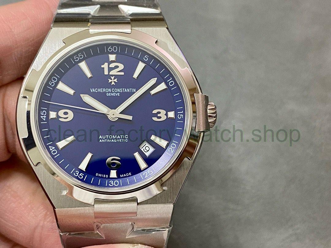 PPF Factory Vacheron Constantin Overseas 47040/000A-9008 42mm Full Steel Arabic Numerals Blue Dial 1 b8c77d86 7972 464b b5e0 2be69d32005c Clean Factory Watch
