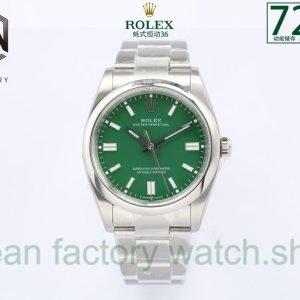 EW Factory Rolex Oyster Perpetual 36 126000-0005 36mm Full 904L Green Dial