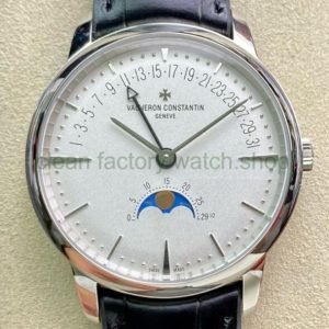 TWS Factory Vacheron Constantin Retrograde Calendar 4010U/000G-B330 42.5mm Steel Leather Strap White Dial 4 c47da89c 654e 4209 981f c14f909f98d5 Clean Factory Watch