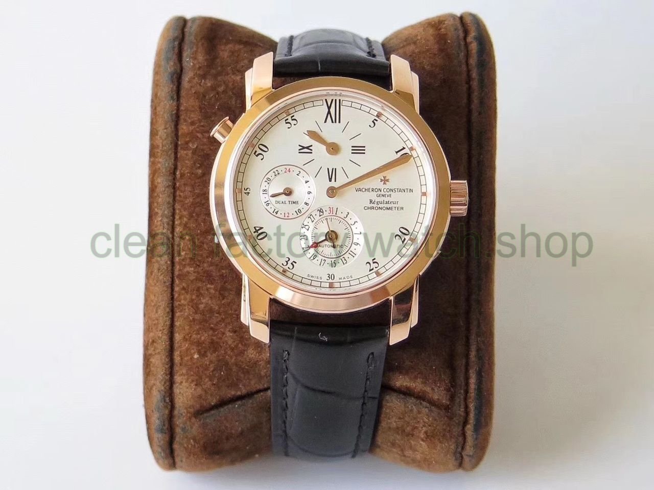 K11 Factory Vacheron Constantin Malte 42005/1 40mm Rose Gold Leather Strap Roman Numerals Silver Dial 1 c58f1134 b0f5 4d63 988c 8b2e3fb03fa9 Clean Factory Watch
