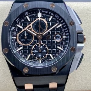APF Factory Audemars Piguet Royal Oak Offshore Chronograph 26405CE.OO.A002CA.99.99 44mm Carbon Fiber Rubber Strap Black Dial 12 c6e48a65 073d 459c a44d 5f372f5f02e4 Clean Factory Watch