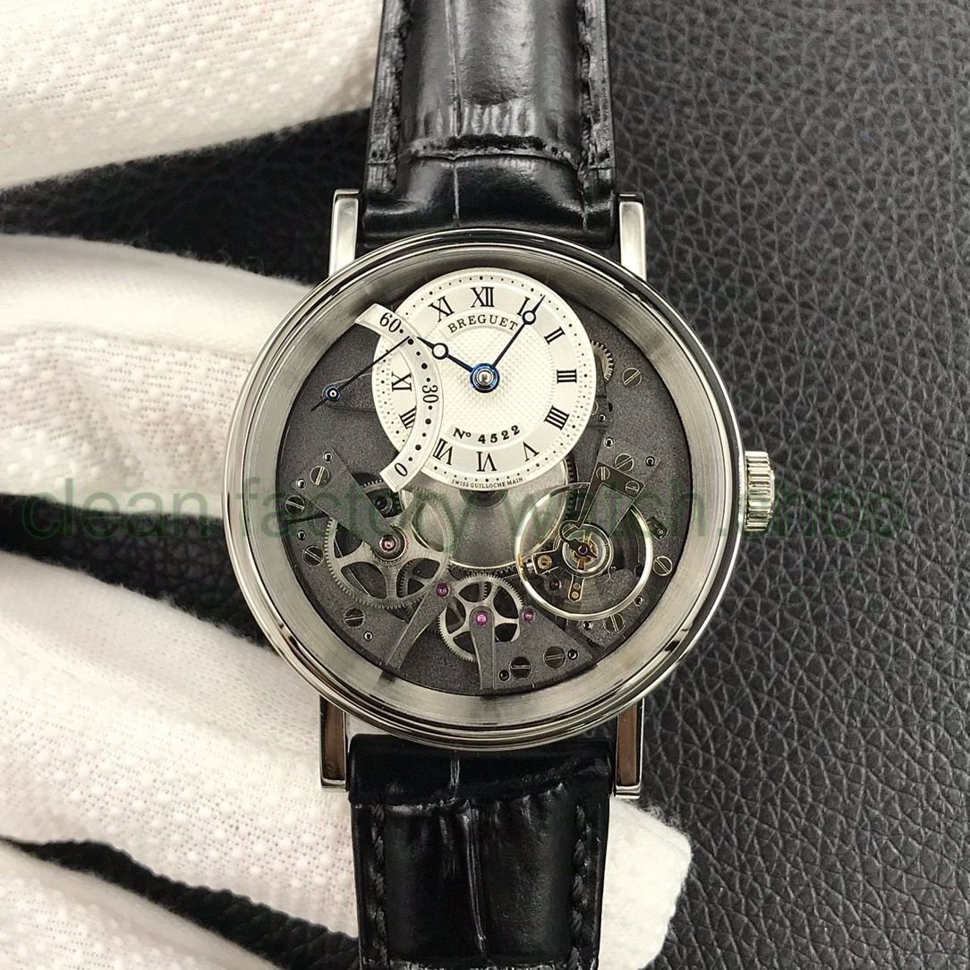 ZF Factory Breguet Tradition 7097BB/G1/9WU 40mm White Gold Leather Strap Roman Numerals Grey Dial 1 c9b93307 6af4 4b65 9f6f 212b3a5380ae Clean Factory Watch