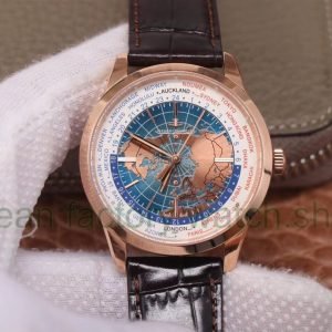 8F Factory Jaeger-LeCoultre Geophysic Universal Time Q8102520 41.6mm Rose Gold Leather Strap Globe Blue Dial 9 c9bc16a4 f109 45de af56 bb443773dd54 Clean Factory Watch