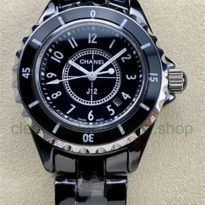 TW Factory Chanel Quartz J12 H0682 33mm Full Black Ceramic Arabic Numerals Black Dial 3 cd39be76 abd4 4780 b4ad c8b0acb5438f Clean Factory Watch