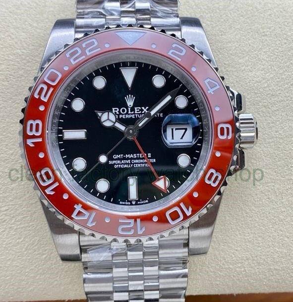OW Factory Rolex GMT-Master II 126710 Special Edition 40mm Full Steel Black Dial Jubilee 1 e2561fdb 4ba2 45fd 94c8 c0bf4ff5419c Clean Factory Watch