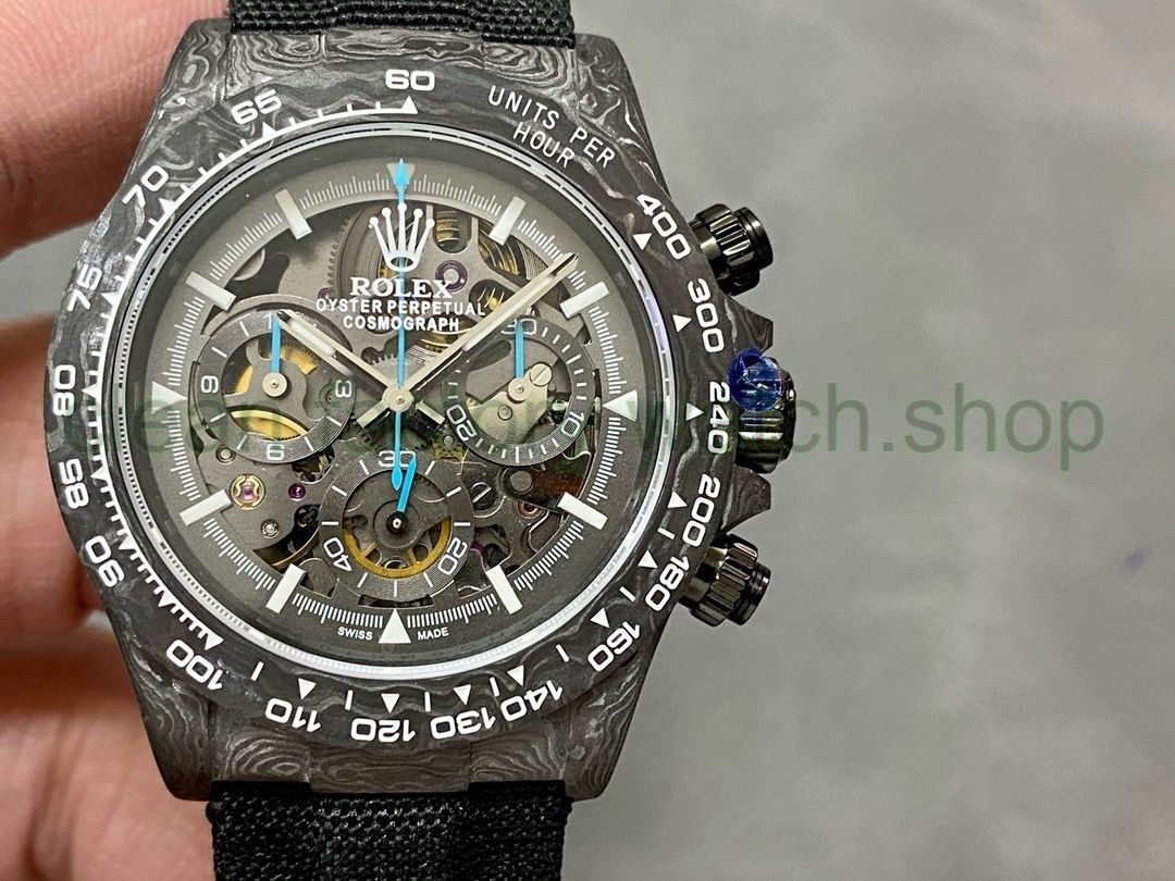 DIW Factory Rolex Daytona 116500 Limited Edition 40mm Carbon Fiber Artificial Fiber Woven Strap Skeleton Dial 1 edcbf2d1 2b27 4073 b548 dedc0a075033 Clean Factory Watch