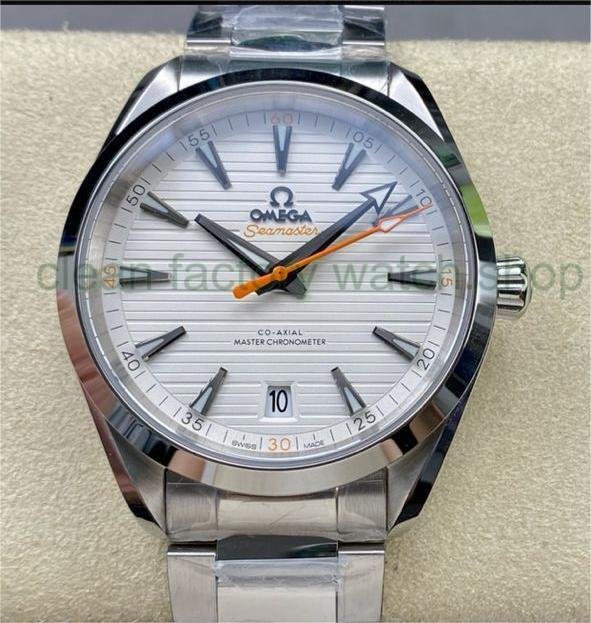 N1 Factory Omega Seamaster Aqua Terra Master Co-Axial Chronometer 220.10.41.21.02.001 41.5mm Full Steel White Dial 1 ede80497 cb39 46c1 bcf2 afc5e12bacac Clean Factory Watch