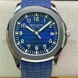 ZF Factory Patek Philippe Aquanaut 5168G-001 42mm Steel Blue Rubber Strap Arabic Numerals Blue Dial 2 f34a87d7 3fd8 4a8e 9d19 975b7c04bfff Clean Factory Watch