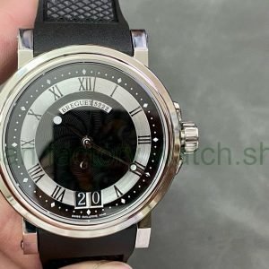 HG Factory Breguet Marine 5817ST/92/5V8 39mm Steel Rubber Strap Black Dial 6 0e389ab1 5ac5 4bb1 beac c540ed58f52b Clean Factory Watch