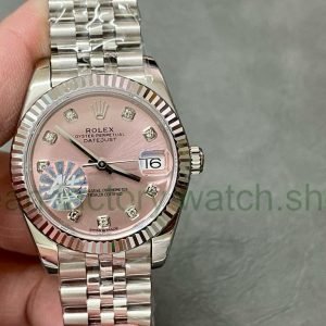 A+ Factory Rolex Datejust 278274-0032 31mm Full 904L Diamond Mop Pink Dial Jubilee 22 8c7aea16 cca1 4cc0 99cd 639f0b0da07e Clean Factory Watch