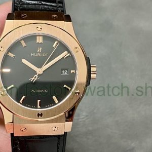 WWF Factory Hublot Classic Fusion 542.OX.1181.LR 42mm Rose Gold Leather Strap Black Dial 4 9b3046c2 6657 4edc 9042 197f7f38f87a Clean Factory Watch