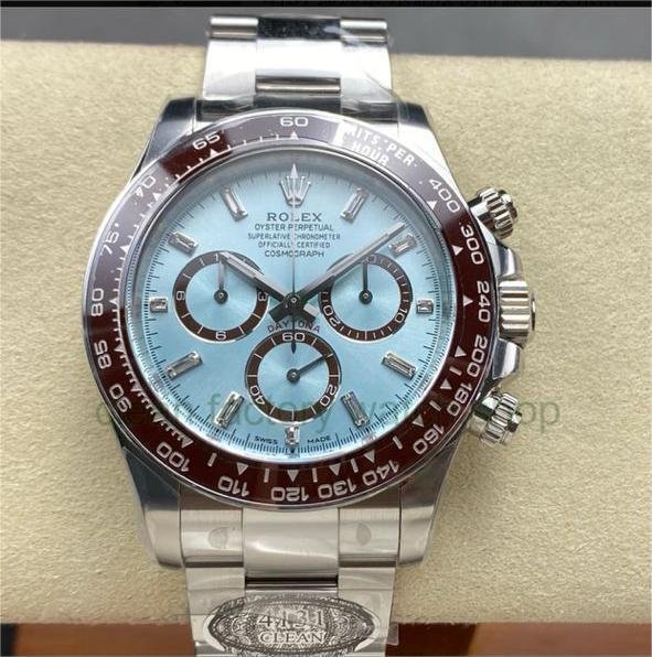 Clean Factory Rolex Daytona 126506-0002 40mm Full Platinum Ice Blue Diamond Baguette Dial 1 9dc8f8b7 33a1 44d2 9890 df5837108ae2 Clean Factory Watch