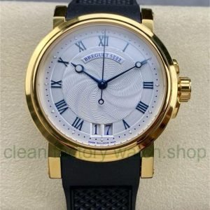 HG Factory Breguet Marine 5817BA/12/9V8 39mm Rose Gold Rubber Strap Silver Dial 4 abf2208c b065 4291 8f54 715c8e7969dc Clean Factory Watch