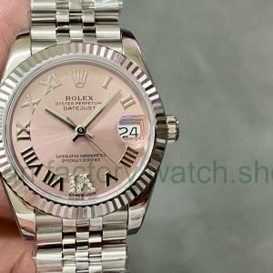 A+ Factory Rolex Datejust 278274-0024 31mm Full 904L Roman Numerals&Diamond Pink Dial Jubilee 20 b61c4489 fa60 4a31 9506 bfd83afec885 Clean Factory Watch
