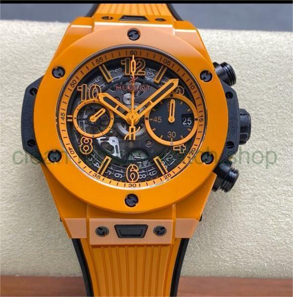 BBF Factory Hublot Big Bang Unico 441.CU.5910.RX 42mm Orange Ceramic Orange Rubber Strap Skeletonized Dial 1 d0fc89d2 1923 41f5 847f a4d3eb6f2463 Clean Factory Watch
