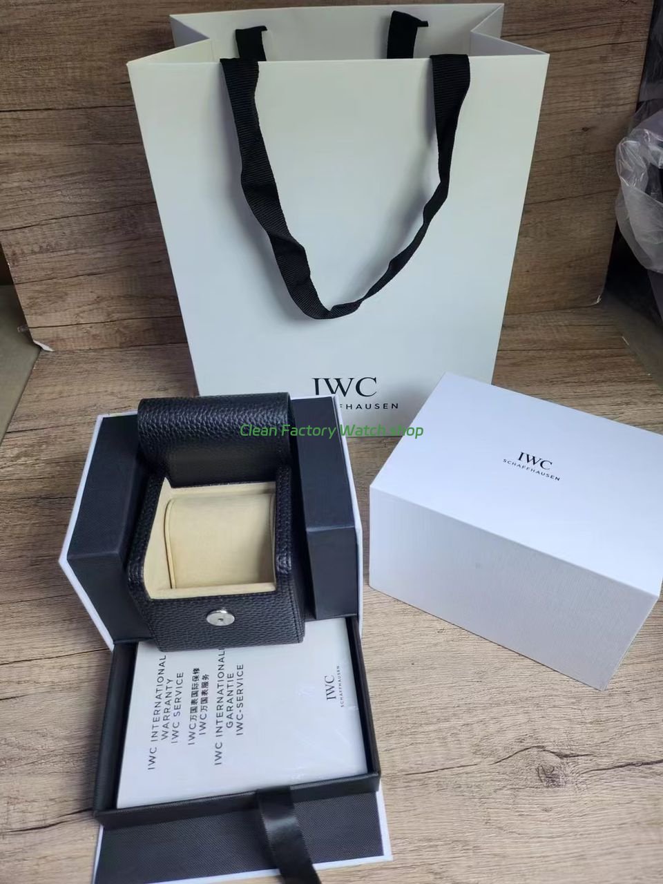 IWC Box Full Set 1 Clean Factory Watch