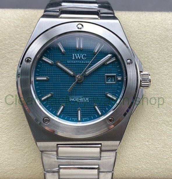 GH Factory IWC Ingenieur Automatic IW328903 40mm Full Steel Small Grid Blue Dial 1 f37c2dea 7924 4297 bc4f 2f7b76b8a158 Clean Factory Watch