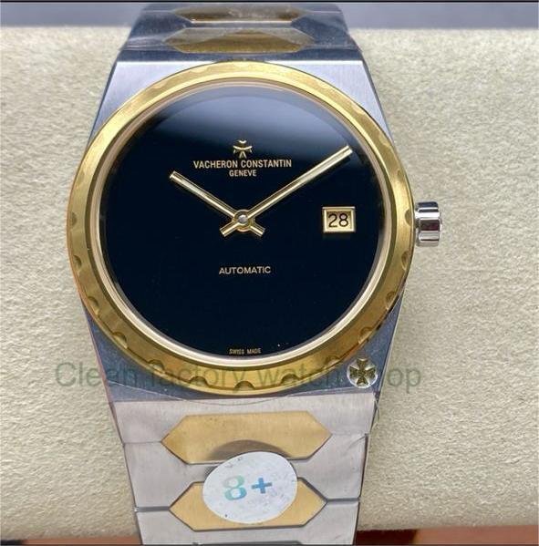 8+ Factory Vacheron Constantin Historiques 44018-37mm Half Yellow Gold Black Dial 1 1144100a 3329 4654 bb86 c1757ad99129 Clean Factory Watch