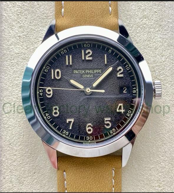 GR Factory Patek Philippe Calatrava 5226G-001 40mm White Gold Brown Leather Strap Arabic Numerals Black Dial 1 1432d0c1 31cb 4e58 aca6 4be029d994c4 Clean Factory Watch