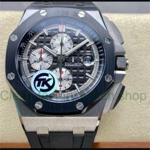 TK Factory Audemars Piguet Royal Oak Offshore Chronograph 26401PO.00.A018CR.01 44mm Steel Rubber Strap Black Dial 22 1d556a04 e2ae 4079 bd6c d95c3ab1c25c Clean Factory Watch