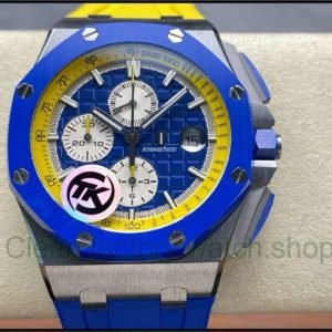 TK Factory Audemars Piguet Royal Oak Offshore Chronograph 26400SO.OO.A057CA.01 44mm Steel Rubber Strap Blue Dial 20 22d4790a b6c0 4295 a4b0 892a08b159b8 Clean Factory Watch