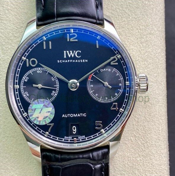 ZF Factory IWC Portuguese Automatic IW500109 42mm Steel Leather Strap Arabic Numerals Black Dial 1 35141867 9d7a 4454 bf2a 47eee3f0444f Clean Factory Watch
