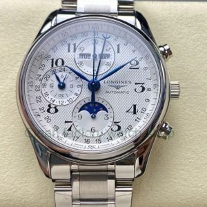 LGS Factory Longines Master Collection L2.773.4.78.6 (Moonphase) Full Steel Arabic Numerals Silver Dial 9 3e6a0f4d 5500 48a8 ab42 48bdcb0a3ee6 Clean Factory Watch