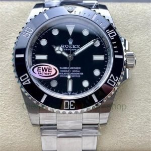 EWE Factory Rolex Submariner (No Date) 124060 41mm Full 904L Black Dial 6 92bc6a1d a417 41f5 8902 b58c4dc15758 Clean Factory Watch