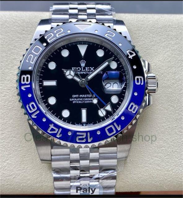 Play Factory Rolex Batgirl GMT-Master II 126710BLNR-0002 40mm Full 904L Black Dial Jubilee 1 adad4b81 4b75 4e57 85ef e8b02e574cbf Clean Factory Watch