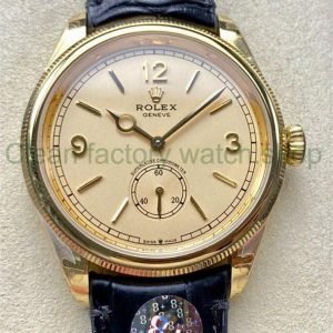 8+ Factory Rolex 1908 52508 39mm Yellow Gold Leather Strap Arabic Numerals Champagne Dial 12 f0548f84 edc1 4bc2 91a4 807618a5f9b2 Clean Factory Watch