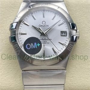 OM+ Factory Omega Constellation Men 123.10.38.21.02.001, 38mm Full Steel Silver Dial 4 3ef286b1 7e73 450c 9a0a 38d4dddc4987 Clean Factory Watch