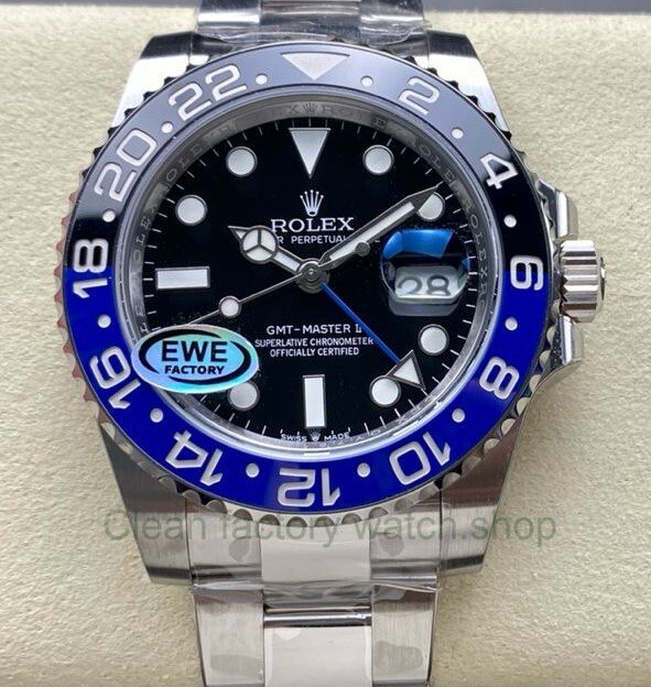 EWE Factory Rolex Batman GMT-MASTER II 126710BLNR-0003 40mm Full 904L Black Dial 1 4595445d e536 4f2f 9f52 3720f366b9fa Clean Factory Watch