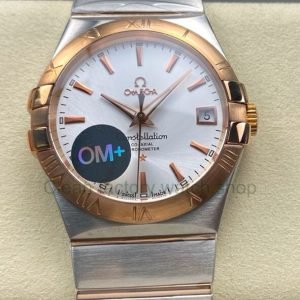 OM+ Factory Omega Constellation Men 123.20.38.21.02.001 38mm Rose Gold/Steel Silver Dial 16 46d945b4 3993 43c7 a91f 2dd77361c608 Clean Factory Watch