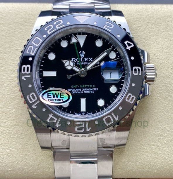 EWE Factory Rolex Bruce Wayne GMT-Master II 126710GRNR-0004 40mm Full 904L Black Dial 1 EWE Factory Rolex Bruce Wayne GMT-Master II 126710GRNR-0004 40mm Full 904L Black Dial