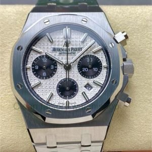 BF Factory Audemars Piguet Royal Oak Chronograph 26331ST.OO.1220ST.03 41mm Full Steel Black Eye Silver Dial 24 60621580 6dc2 462b b850 fd70f6e8dcb7 Clean Factory Watch