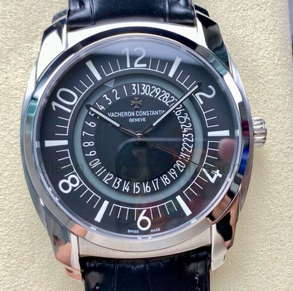GR Factory Vacheron Constantin Quai de l'Ile 4500S/000A-B196 41mm Steel Leather Strap Arabic Numerals Black Dial 1 afc98e71 9350 48b0 80c0 2262cbbe50bd Clean Factory Watch