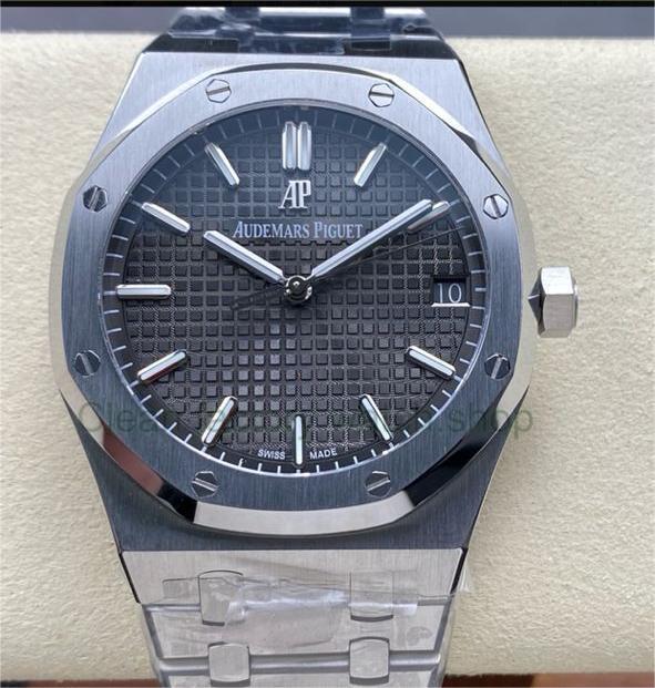 APW Factory Audemars Piguet Royal Oak 15500ST.OO.1220ST.02 41mm Full Steel Grey Dial 1 caf19f96 2dc7 43fd a681 41a9a7e8b8d9 Clean Factory Watch