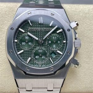 BF Factory Audemars Piguet Royal Oak Chronograph 26240ST.OO.1320ST.08 41mm Full Steel Green Dial
