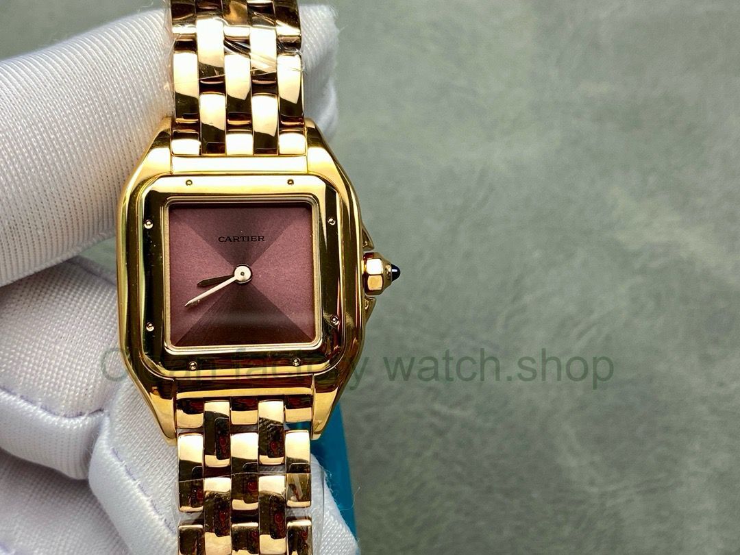AF Factory Cartier Panthère WJPN0035 22mm Full Rose Gold Red Dial 1 e22996b4 5575 4f14 a6c5 2e5a668cc84f Clean Factory Watch