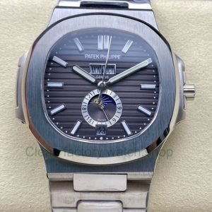 TW Factory Patek Philippe Nautilus 5726/1A-001 40mm Full Steel Grey Dial 22 f1e32ca4 1975 4388 8415 5ec81829e5d2 Clean Factory Watch