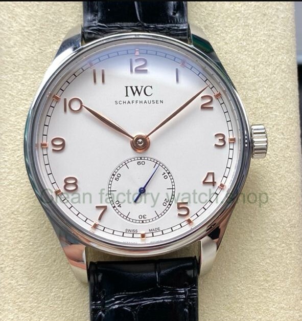 GR Factory IWC Portuguese IW358303 40mm Steel Leather Strap Arabic Numerals Silver Dial 1 32d1284e 95f7 4a06 864c c4d7f8b8af42 Clean Factory Watch