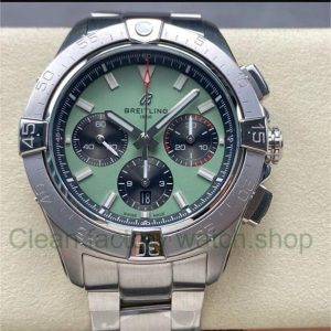 BLS Factory Breitling Avenger B01 Chronograph AB0147101L1A1 44mm Full Steel Green Dial 14 4650c42e f109 4d34 8bca 0ac7c78a4809 Clean Factory Watch