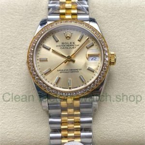 8+ Factory Rolex Counterweight Datejust 278383RBR-0014 31mm Diamond Yellow Gold Bezel Half Yellow Gold Champagne Dial Jubilee 10 5f6d672a ce1d 4a3b b79e 990bd96178f5 Clean Factory Watch